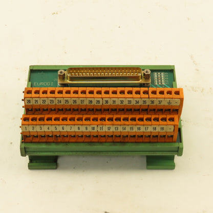 Eurogi 21E013848 Male 37 Pin Ribbon Cable Interface Terminal Board