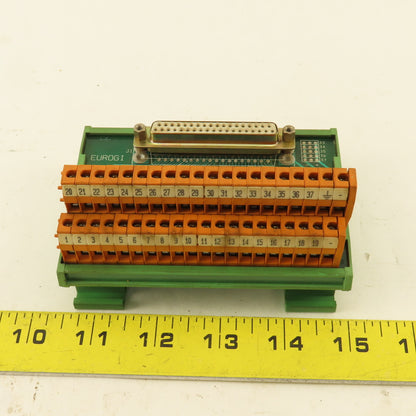 Eurogi 21E013843 Female 37 Pin Ribbon Cable Interface Terminal Board