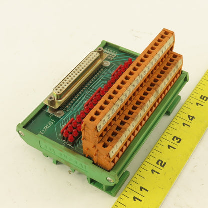 Eurogi 21E013843 Female 37 Pin Ribbon Cable Interface Terminal Board