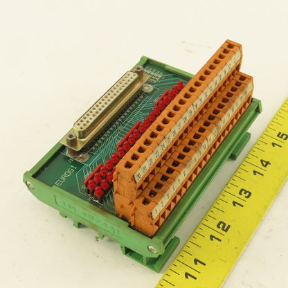 Eurogi 21E013843 Female 37 Pin Ribbon Cable Interface Terminal Board