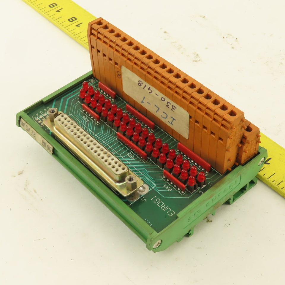 Eurogi 21E013843 Female 37 Pin Ribbon Cable Interface Terminal Board