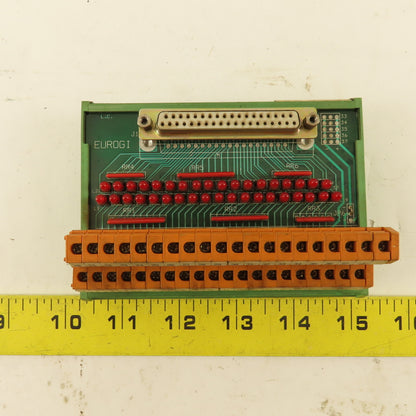 Eurogi 21E013843 Female 37 Pin Ribbon Cable Interface Terminal Board
