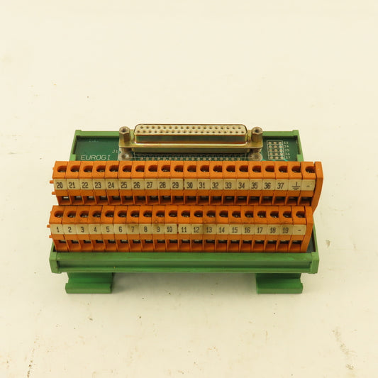 Eurogi 21E013843 Female 37 Pin Ribbon Cable Interface Terminal Board