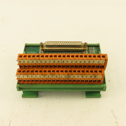 Eurogi 21E013843 Female 37 Pin Ribbon Cable Interface Terminal Board