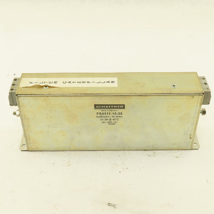 Schaffner FS5111-10-29 480V 3 Pole Noise Filter 50/60Hz