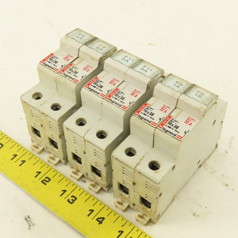 Legrand 05808 500V 32A Single Pole Fuse Holder Lot Of 6