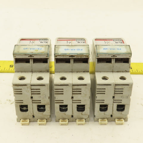 Legrand 05828 500V 10x38 2 Pole Fuse Holder Lot Of 3