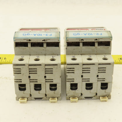 Legrand 05838 500V 10x38 3 Pole Fuse Holder Lot Of 2