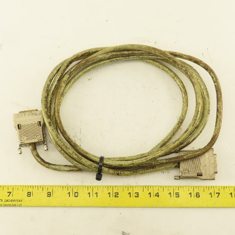 Industrial Shielded Reinforced Computer Cable Serial Male/Female DB15 3M