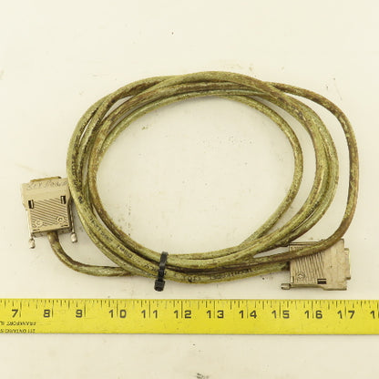 Industrial Shielded Reinforced Computer Cable Serial Male/Female DB15 3M