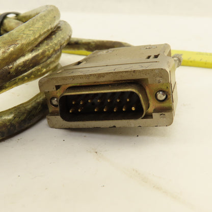 Industrial Shielded Reinforced Computer Cable Serial Male/Female DB15 3M