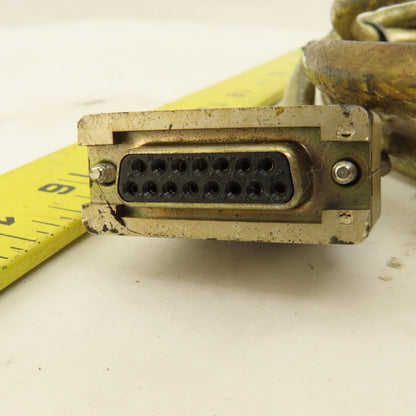 Industrial Shielded Reinforced Computer Cable Serial Male/Female DB15 3M