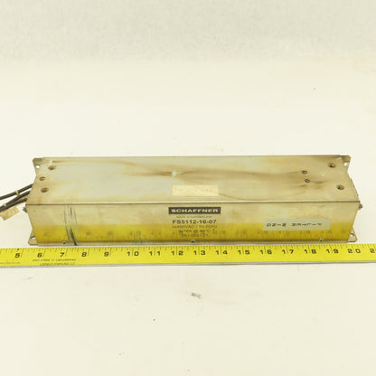 Schaffner FS5112-16-07 Line Filter 480V 3 Pole 50/60Hz