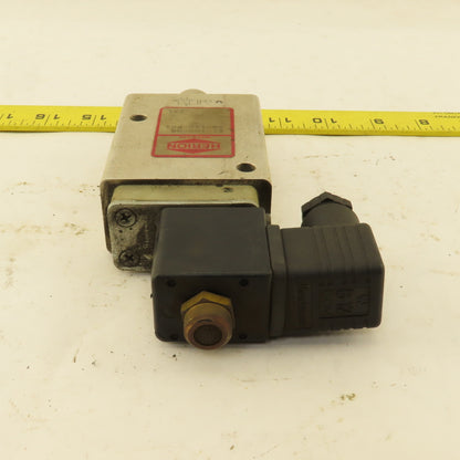 Herion 81-100-08 3/2 Position Directional Pneumatic Valve 120V Coil 1/2" NPT