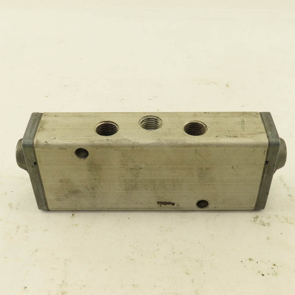 Herion 81-100-09 5/3  Position Directional Pneumatic Valve Air Pilot 1/4" NPT