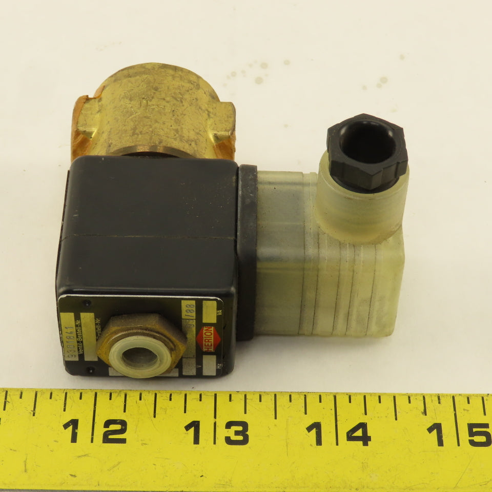 Herion 9301841 48V Solenoid Valve 1/4" NPT