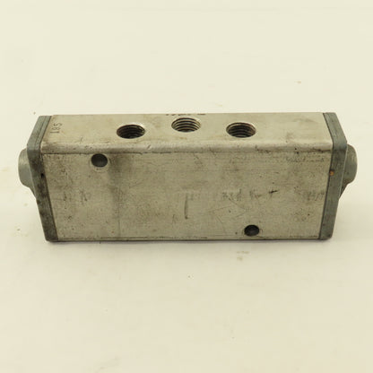 Herion 81-100-09D 5/3  Position Directional Pneumatic Valve Air Pilot 1/4" NPT