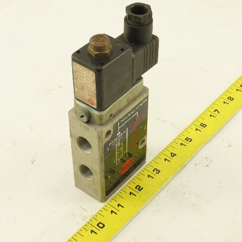 Huron 80-208-70 3/2 Position Solenoid Valve 3/8" NPT