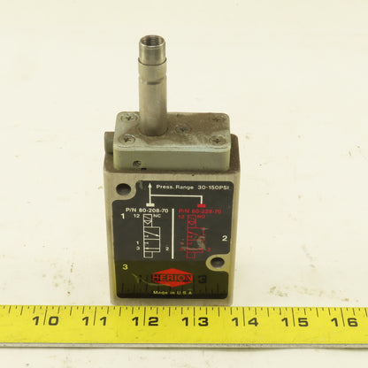 Huron 80-208-70 3/2 Position Solenoid Valve 3/8" NPT