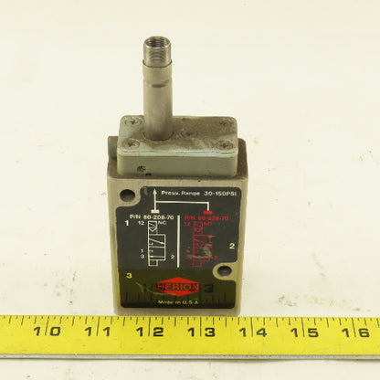 Huron 80-208-70 3/2 Position Solenoid Valve 3/8" NPT