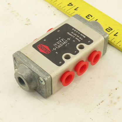 Herion 40-307-70 5/2 Position Air Pilot Directional Valve 1/8" Ports