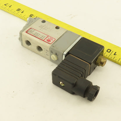 Herion 26-306-01N 3/2 Pneumatic Solenoid Air Assist Valve 24VDC Coil