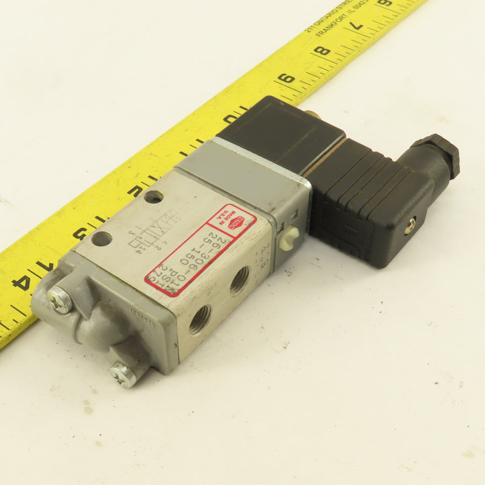 Herion 26-306-01N 3/2 Pneumatic Solenoid Air Assist Valve 24VDC Coil