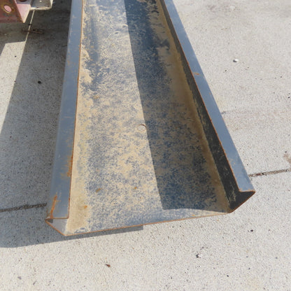 Steel Building Material C Section Purlins Galvanized & Painted Lot of 8