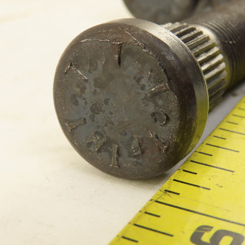 5/8"-18 x 2-11/32" Knurl Dia. 11/16" Grade 8 Wheel Stud Lot of 5