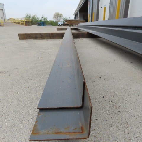 Steel Building Material Structural Profile Trim Pieces Painted Lot of 15