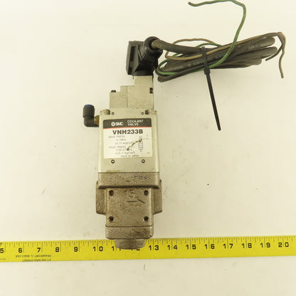 SMC VNH233B High Pressure Coolant Valve 1/2" NPT