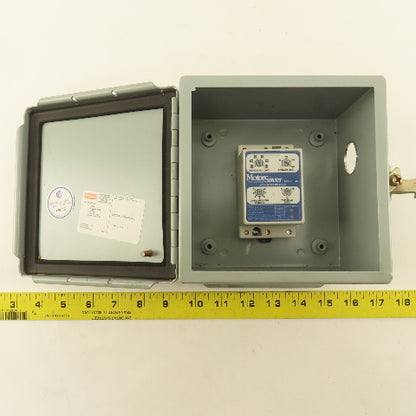 Motosaver Model 460 Voltage monitor 3Hp 190-480V W/A606CH Hoffman Enclosure