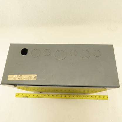 Hoffman ASE15X15X6 Pull Box Screw Cover 15"x15"x6" Type 1