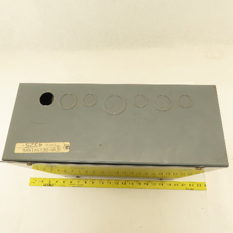 Hoffman ASE15X15X6 Pull Box Screw Cover 15"x15"x6" Type 1