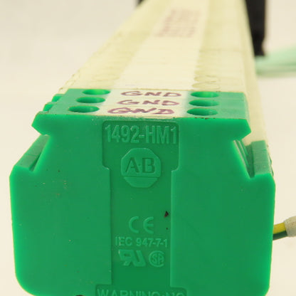Allen Bradley 1492-HM1 1492-H Rail Mount Terminal Blocks Fuse Holders Lot Of 70