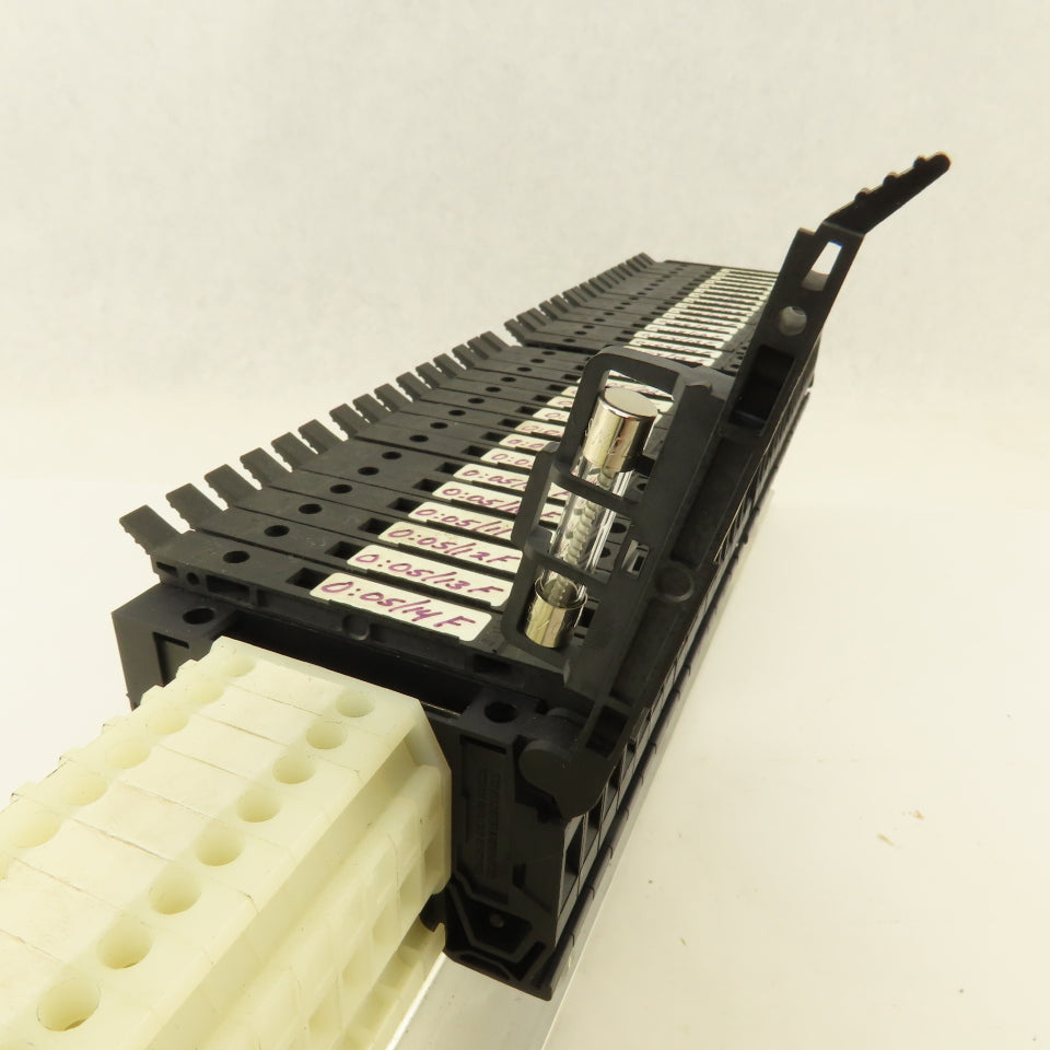 Allen Bradley 1492-HM1 1492-H Rail Mount Terminal Blocks Fuse Holders Lot Of 70