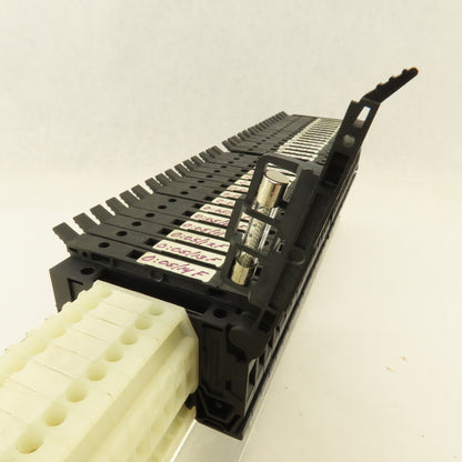 Allen Bradley 1492-HM1 1492-H Rail Mount Terminal Blocks Fuse Holders Lot Of 70