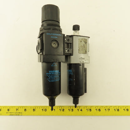 Wilkerson L18-04-KK008 1/2" NPT Compressed Airline Filter Lubricator Regulator