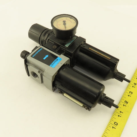 Wilkerson L18-04-KK008 1/2" NPT Compressed Airline Filter Lubricator Regulator