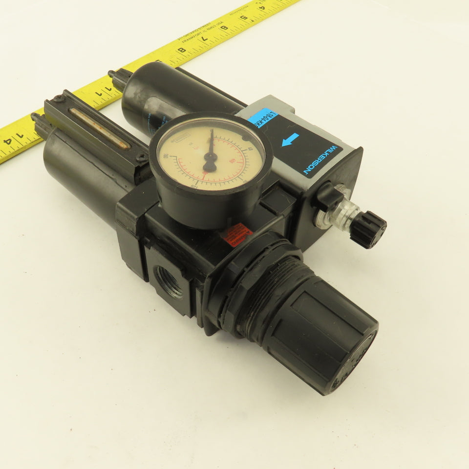 Wilkerson L18-04-KK008 1/2" NPT Compressed Airline Filter Lubricator Regulator