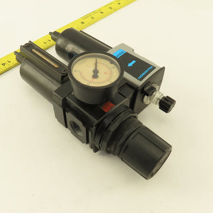 Wilkerson L18-04-KK008 1/2" NPT Compressed Airline Filter Lubricator Regulator