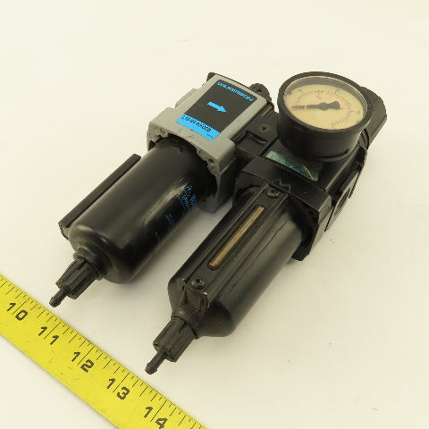 Wilkerson L18-04-KK008 1/2" NPT Compressed Airline Filter Lubricator Regulator
