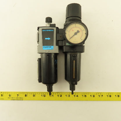 Wilkerson L18-04-KK008 1/2" NPT Compressed Airline Filter Lubricator Regulator