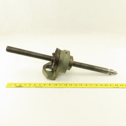 Mitsui MSG-200MH Surface Grinder X-Axis Feed Ball Screw W/ Casting
