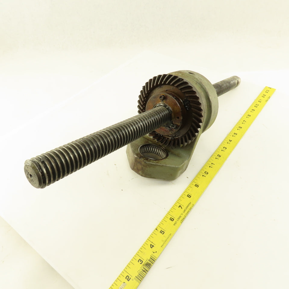 Mitsui MSG-200MH Surface Grinder X-Axis Feed Ball Screw W/ Casting