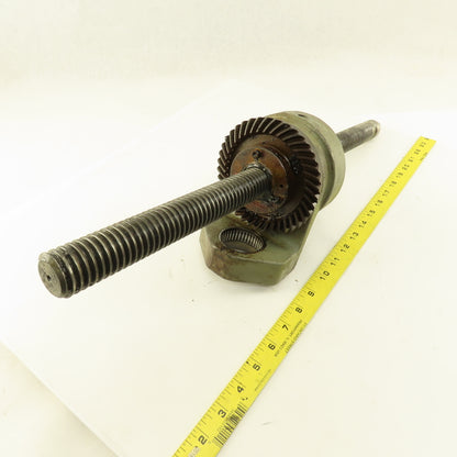 Mitsui MSG-200MH Surface Grinder X-Axis Feed Ball Screw W/ Casting