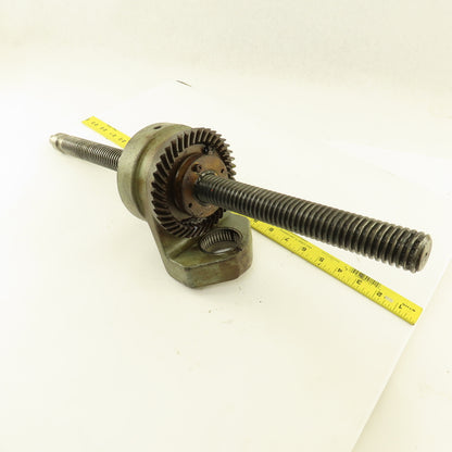Mitsui MSG-200MH Surface Grinder X-Axis Feed Ball Screw W/ Casting