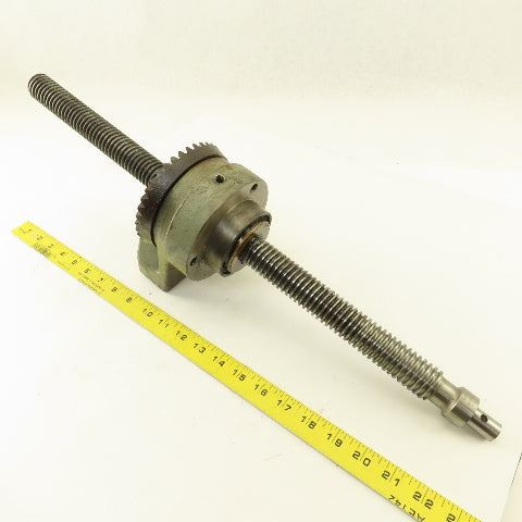 Mitsui MSG-200MH Surface Grinder X-Axis Feed Ball Screw W/ Casting