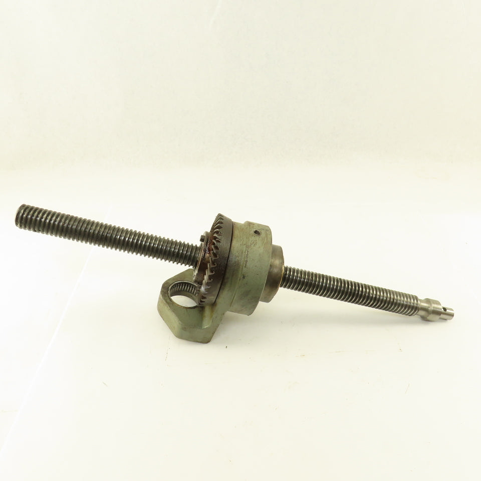 Mitsui MSG-200MH Surface Grinder X-Axis Feed Ball Screw W/ Casting