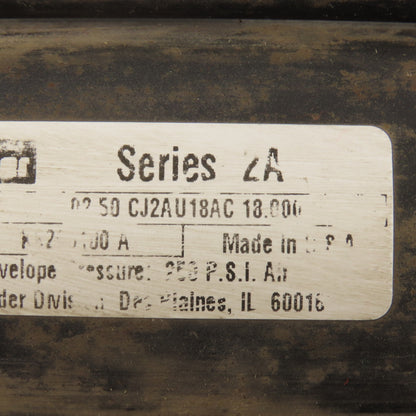 Parker CJ2AU18AC 2-1/2" Bore 18" Stroke Double Acting Air Cylinder